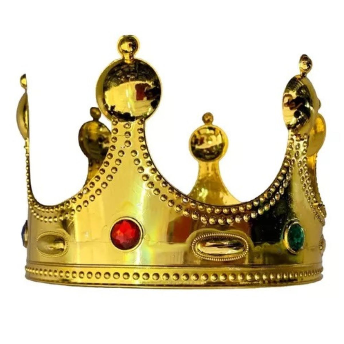Coroa Rei / Rainha Fantasia Cosplay Carnaval Pedraria Dourado Coroa Rei / Rainha Fantasia Cosplay Carnaval Pedraria Dourado